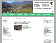 Tablet Screenshot of himmelberg.at